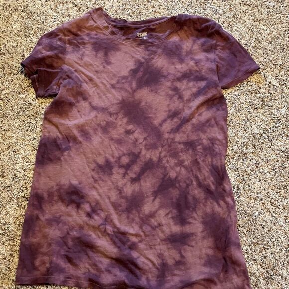 PINK purple tie dye tee - Picture 1 of 1